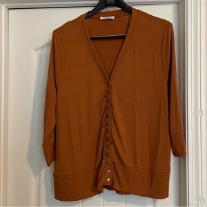 Burnt Orange Cardigan